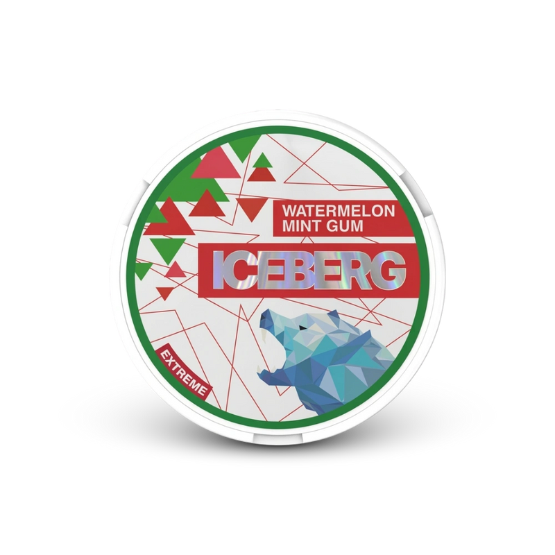Iceberg Watermelon Mint Gum – nikotin pouchok doboza