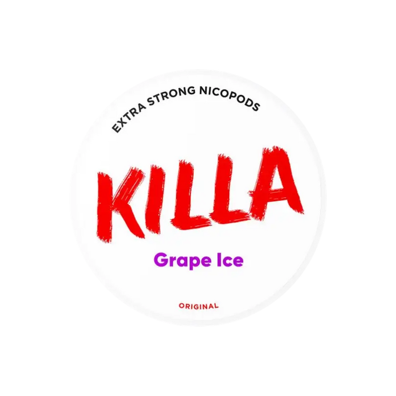 KILLA Grape Ice – nikotin tasak doboza