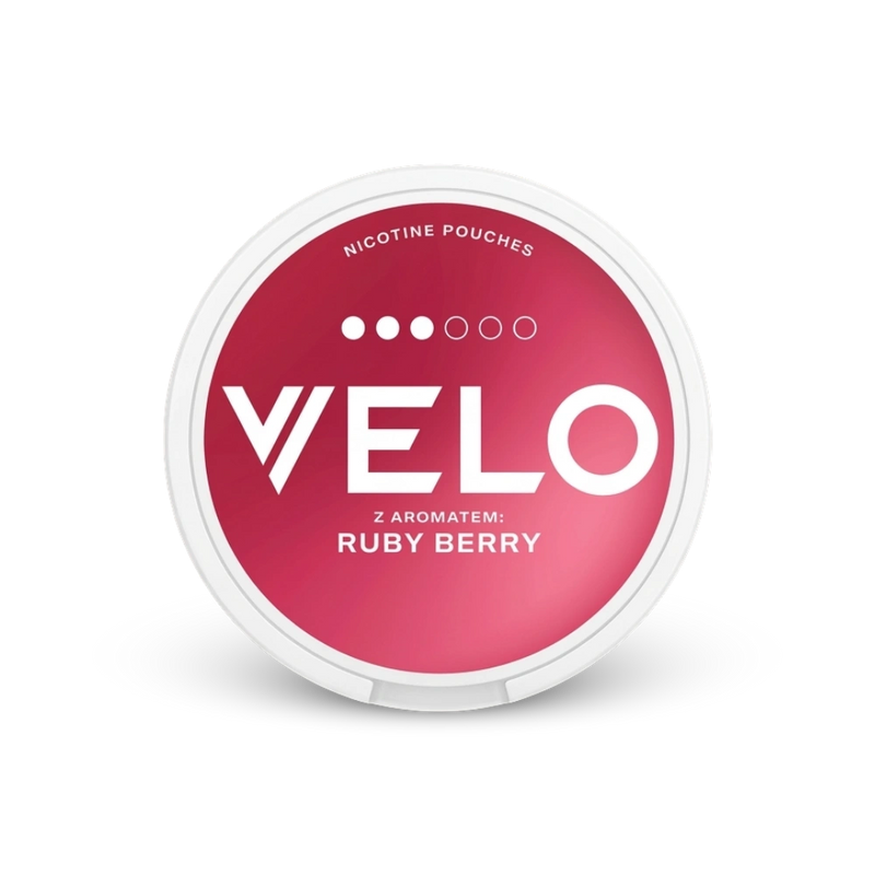 Velo Ruby Berry – nikotin zacskók doboza