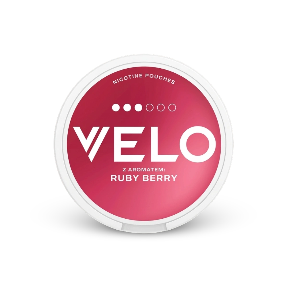 Velo Ruby Berry – nikotin zacskók doboza