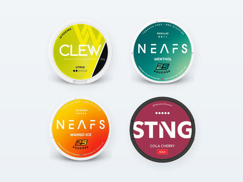Legerősebb snus: márkák rangsorolva mg/tasak szerint