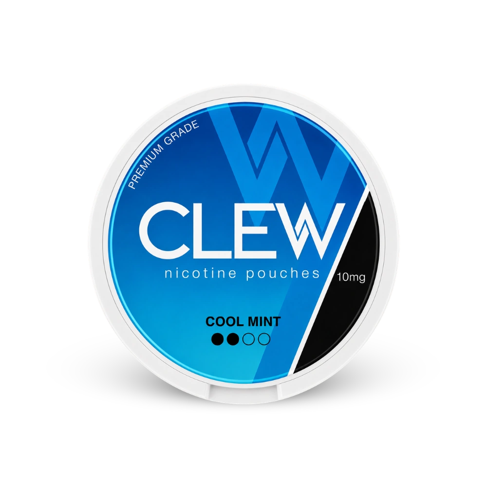 CLEW Cool Mint 10mg – nikotinpárnák doboza