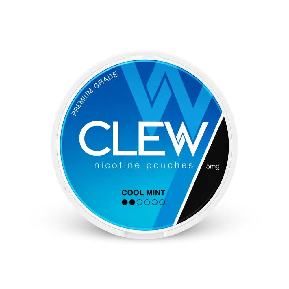 CLEW Cool Mint 5mg – nikotinpárnák doboза