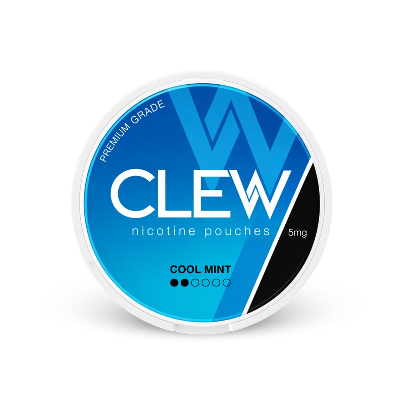 CLEW Cool Mint 5mg – nikotinpárnák doboза