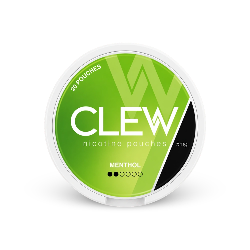 CLEW Menthol 5mg – nikotintasak doboza