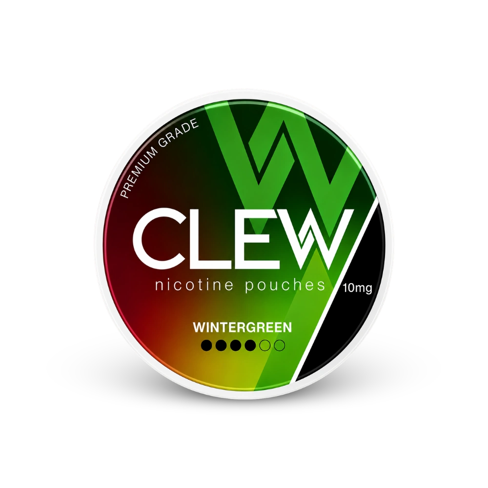 CLEW Wintergreen 10mg – nikotinpárnák doboza