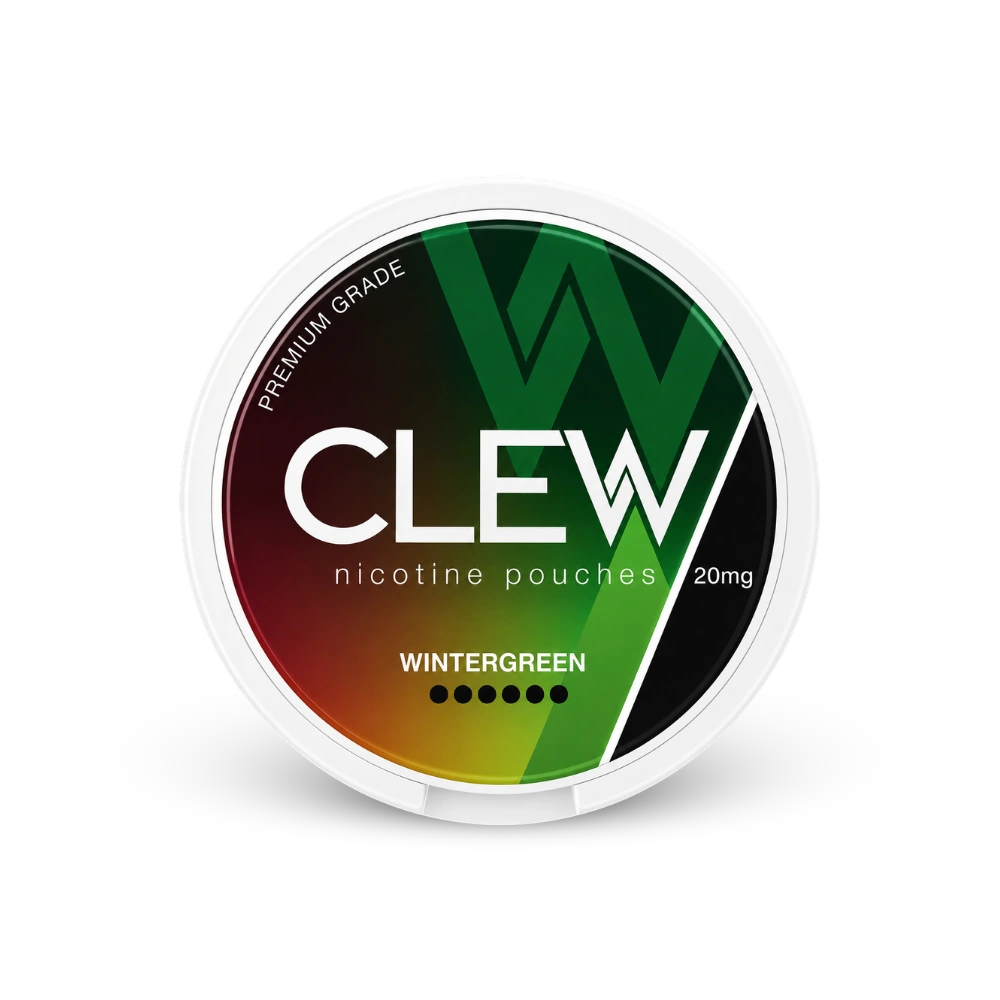 CLEW Wintergreen 20mg – nikotinpárnák doboza