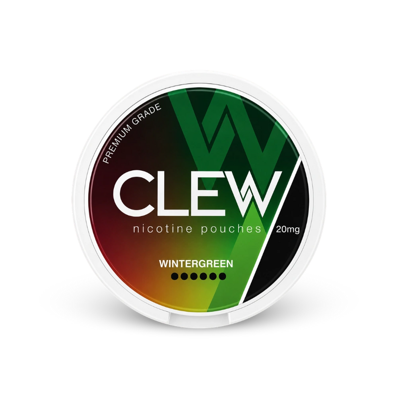 CLEW Wintergreen 20mg – nikotinpárnák doboza