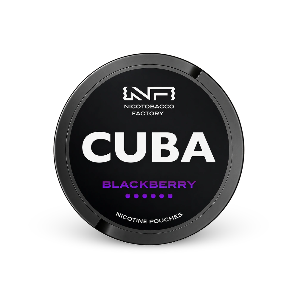 CUBA Blackberry – nikotintasak doboze