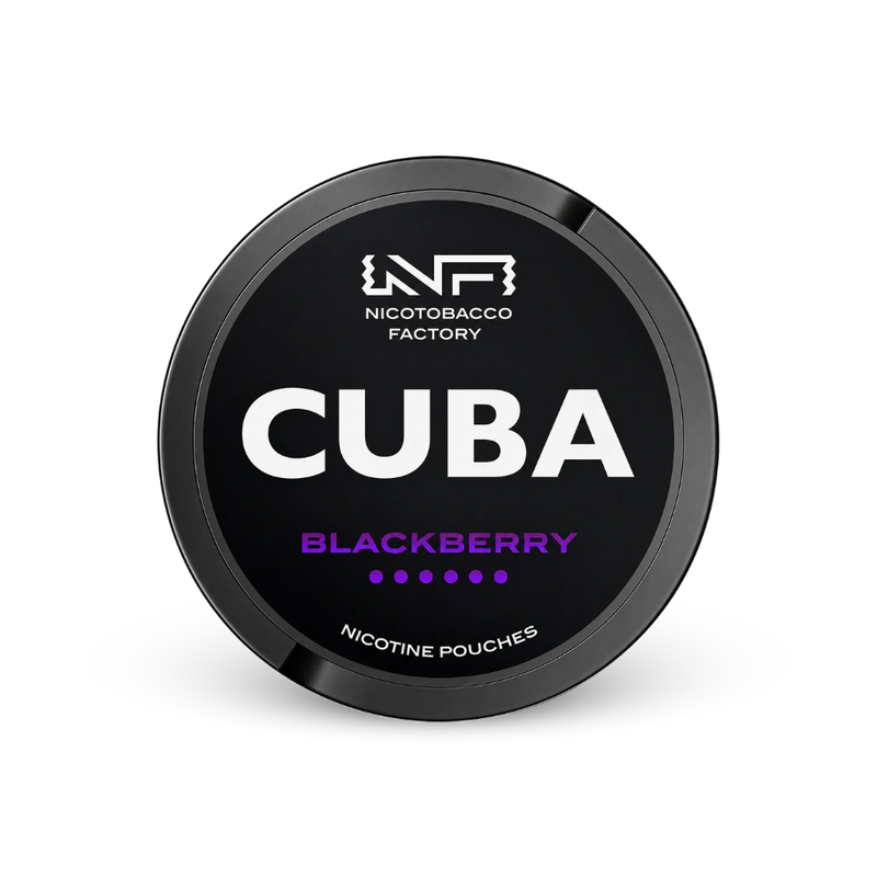 CUBA Blackberry – nikotintasak doboze