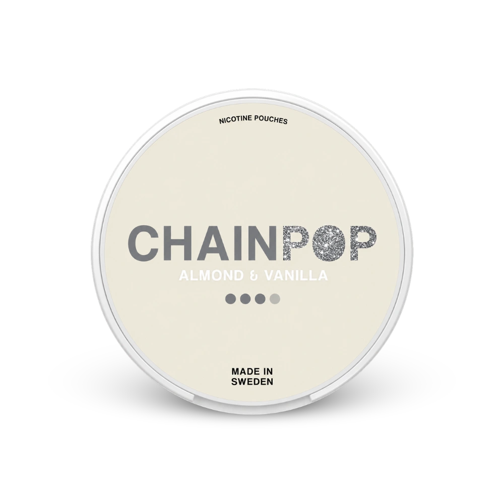 Chainpop Mandula és Vanília – nikotin tasak doboza