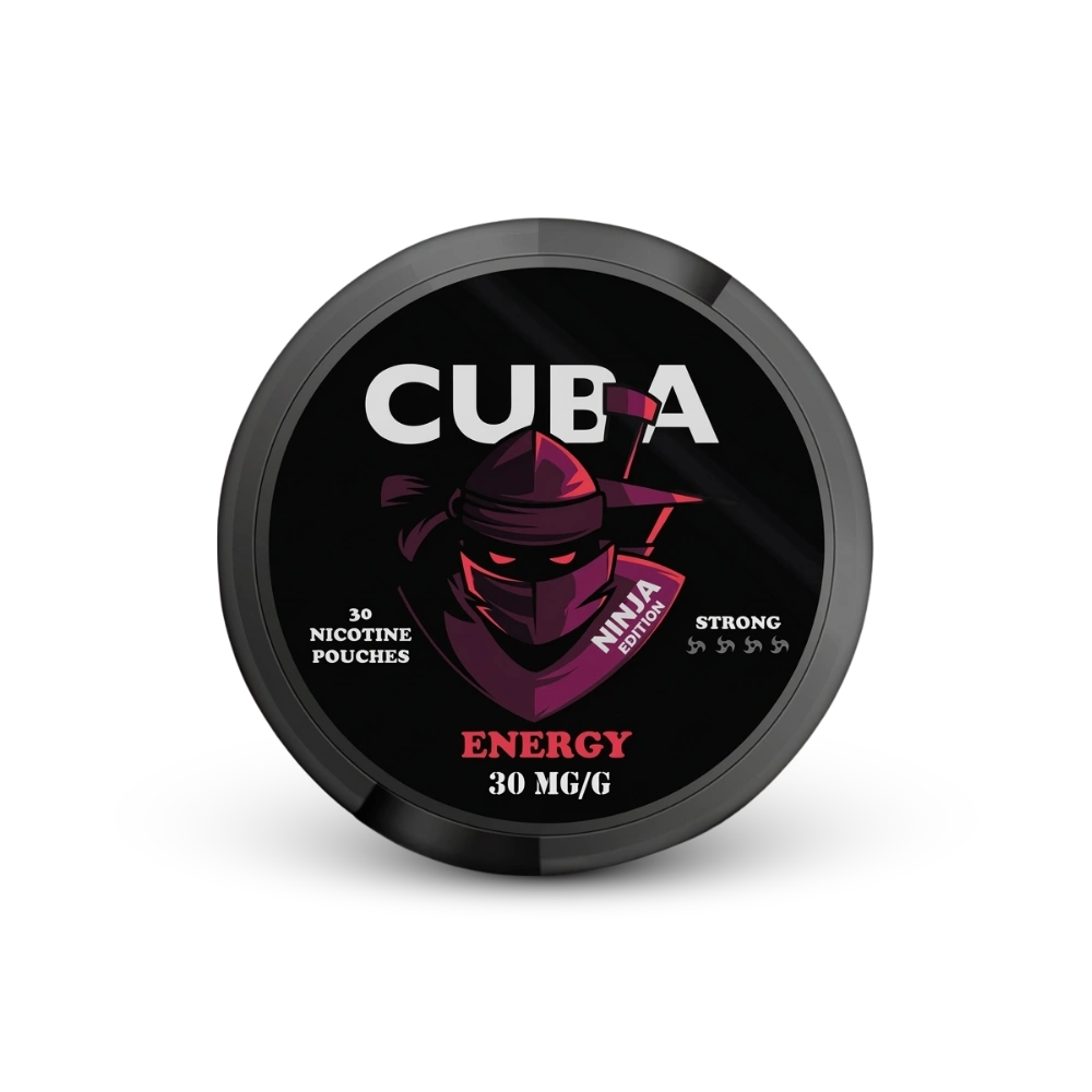 Cuba Ninja Energy – nikotin tasak doboza
