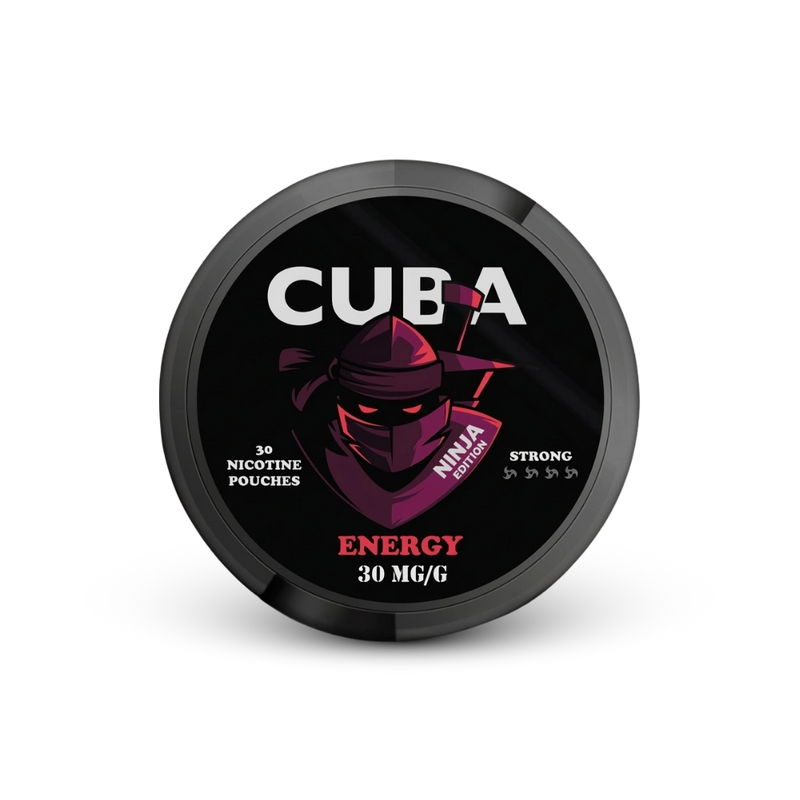 Cuba Ninja Energy – nikotin tasak doboza