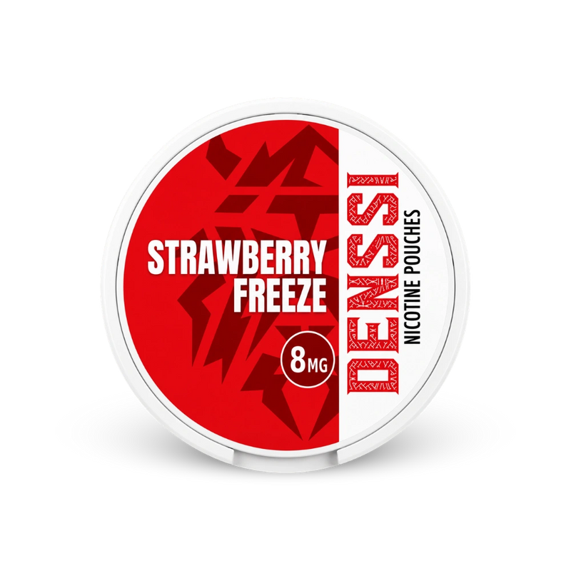 Denssi Strawberry Freeze 8mg – nikotinpamutok doboза