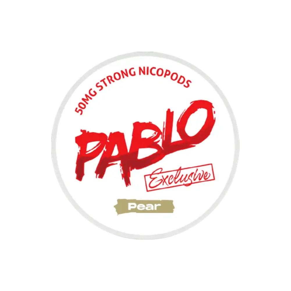 PABLO Exclusive Pear Strong – nikotinpárnák doboza
