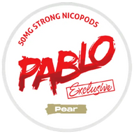 PABLO Exclusive Pear Strong – nikotinpárnák doboza