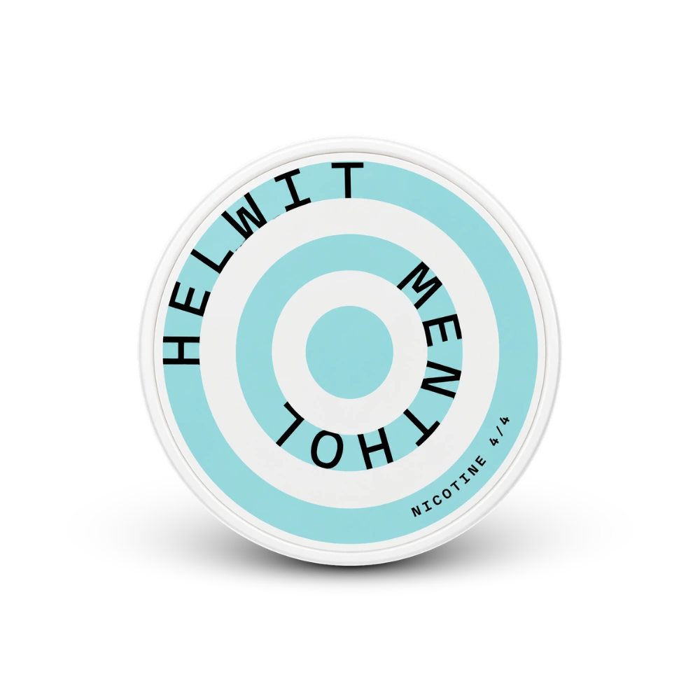 HELWIT Menthol Strong – nikotin zacskók doboza