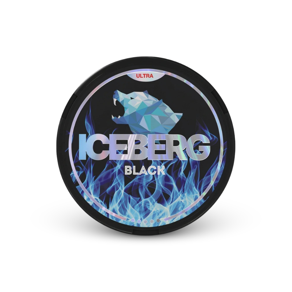 Iceberg Black – nikotin párnák doboza