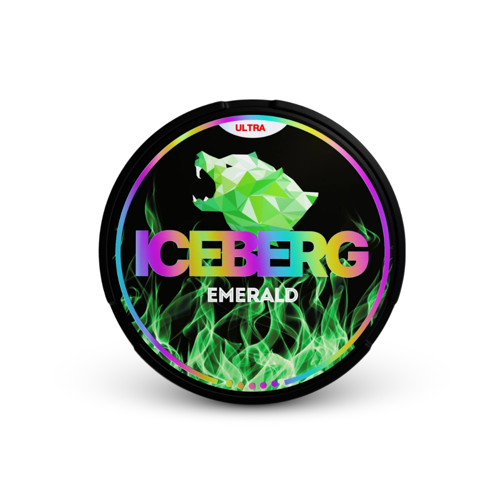 Iceberg Emerald – nikotinpárnák doboza