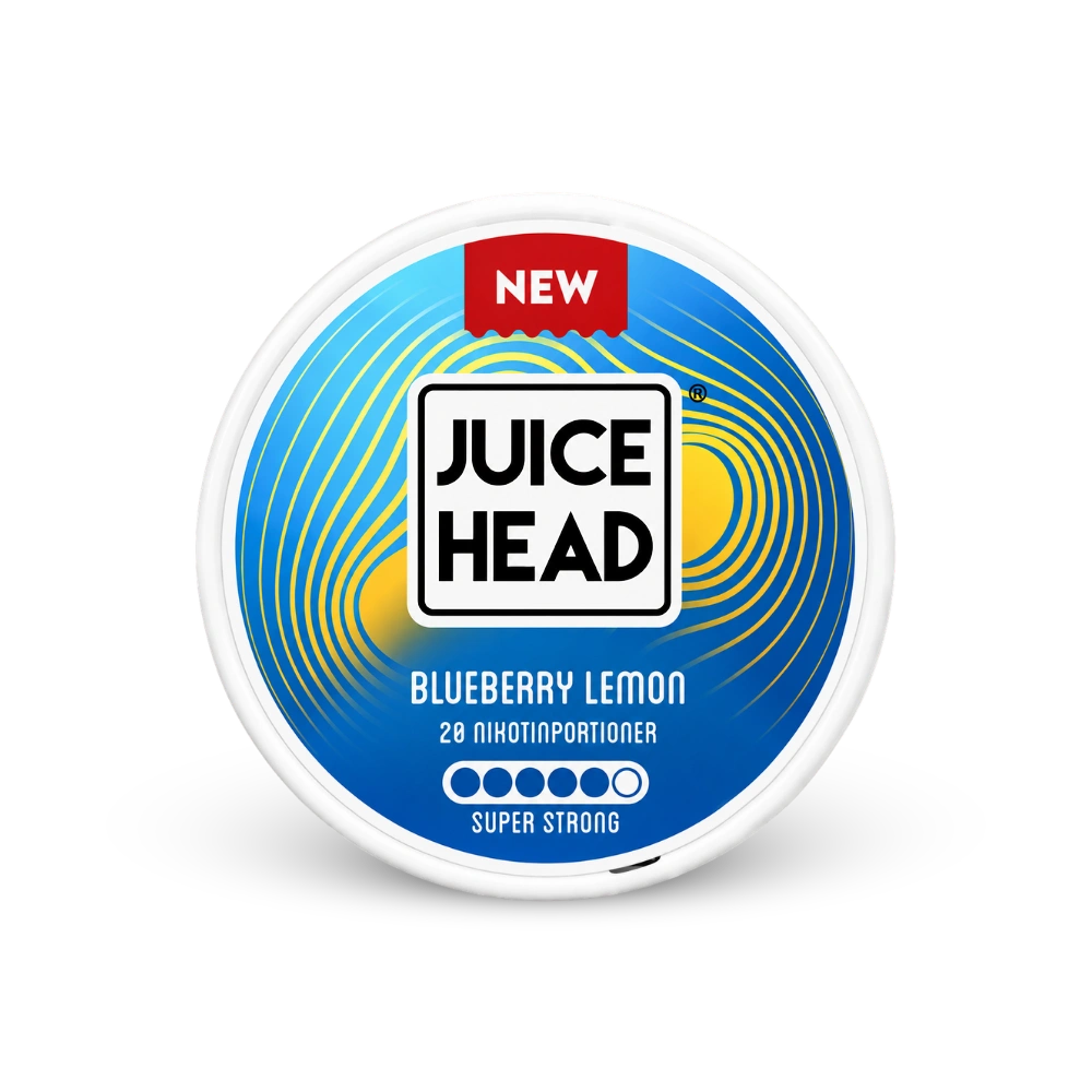 Juice Head Blueberry Lemon Super Strong – nikotin tasak doboza