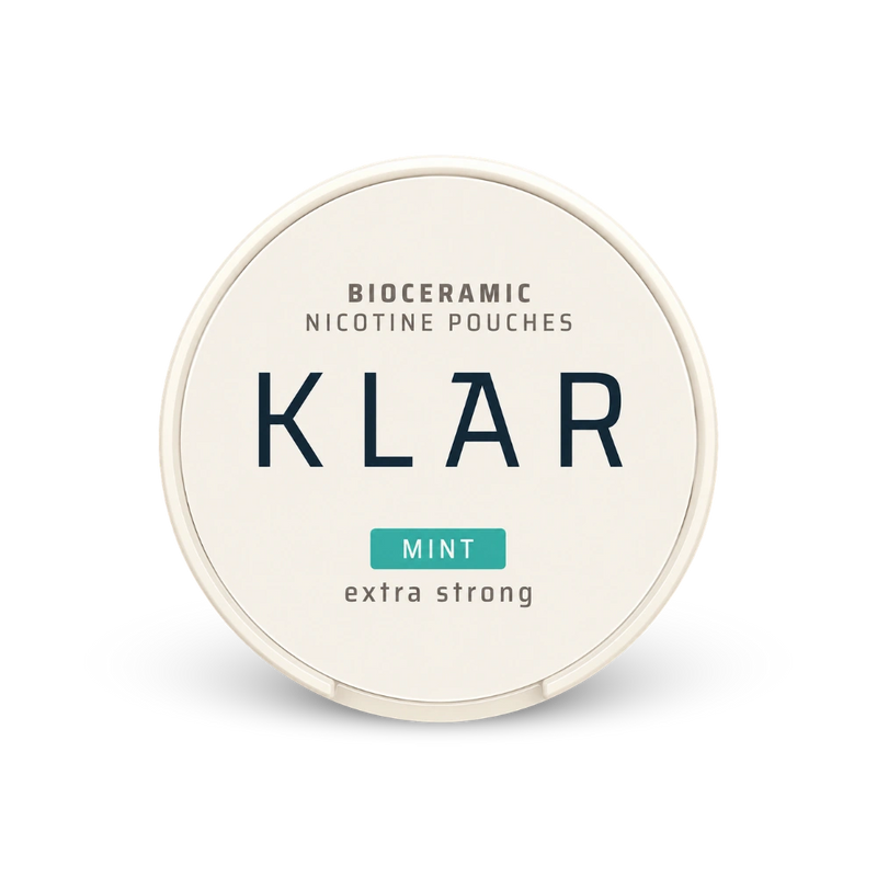 KLAR Mint Extra Strong Slim – nikotinpárnák doboza