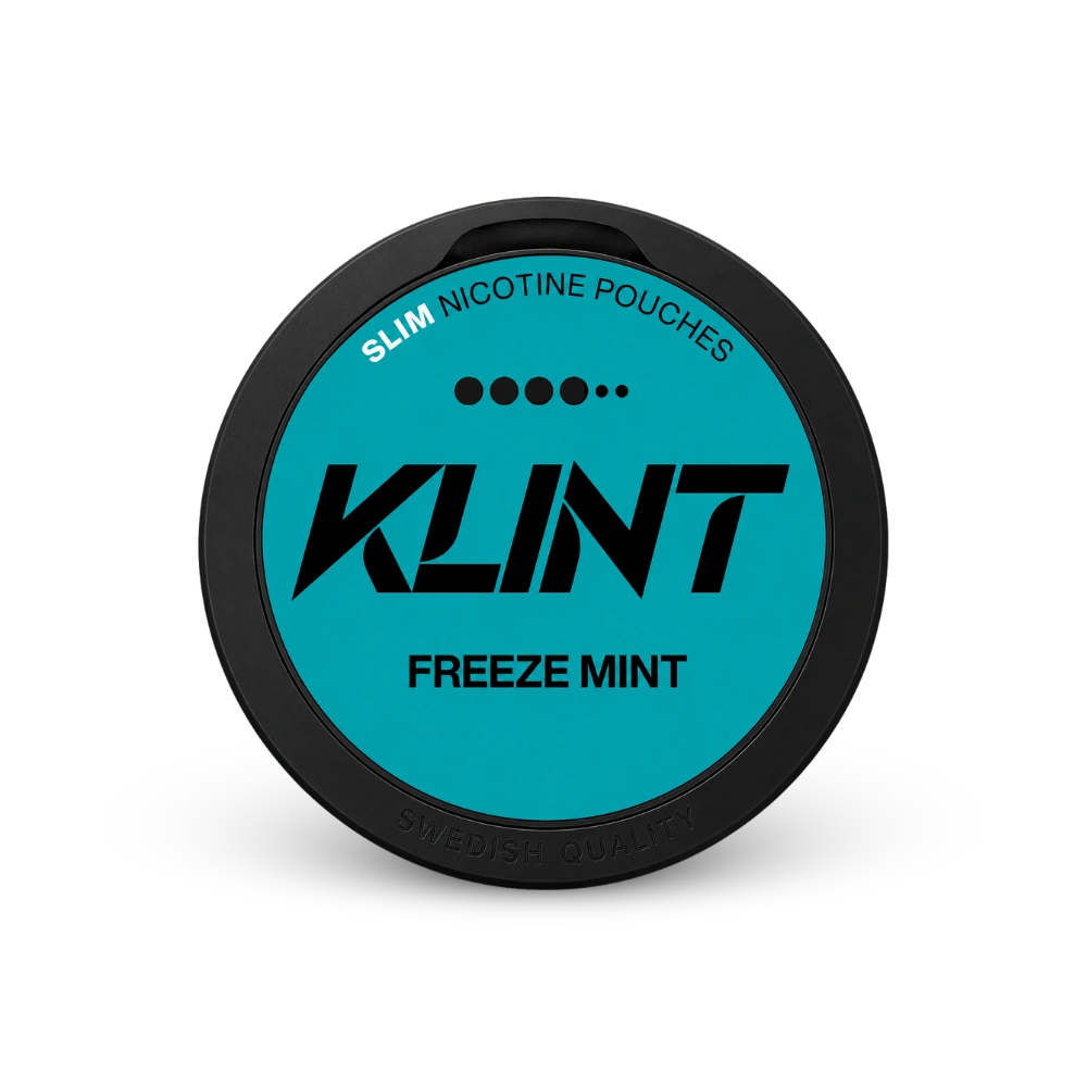 KLINT Freeze Mint #4 – nikotintartalmú tasakok doboza