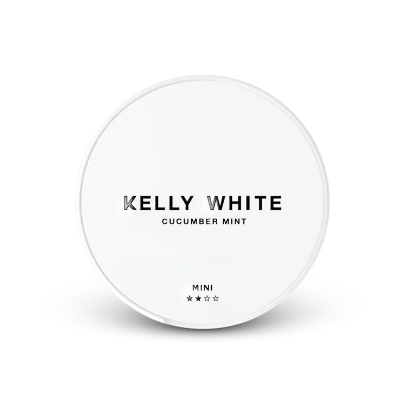 Kelly White Mini Cucumber Mint – nikotin párna konzerv