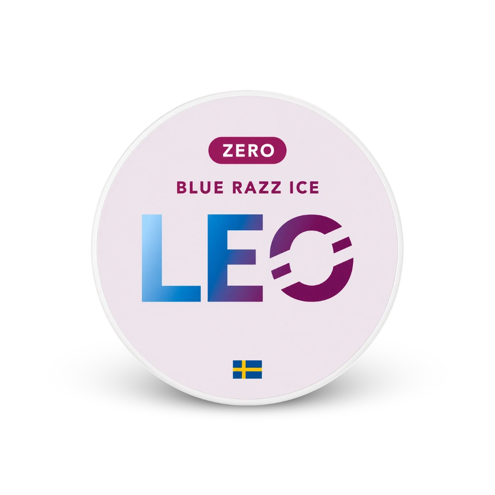 LEO Blue Razz Zero – nikotinpárnák doboza