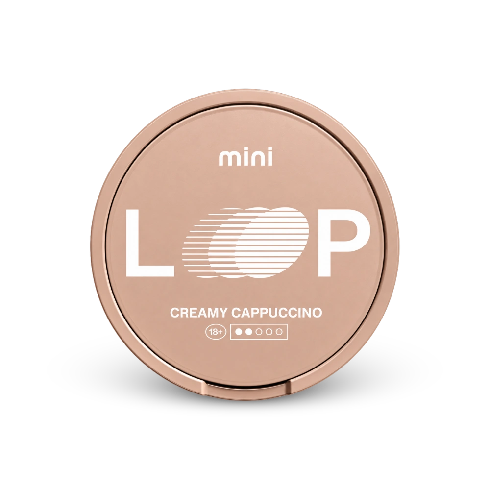 LOOP Creamy Cappuccino Mini – nikotin tasak doboza