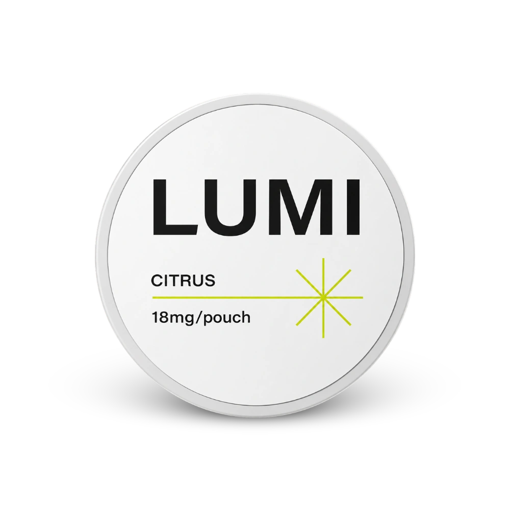 LUMI Citrus 18mg – nikotinpárnák doboza