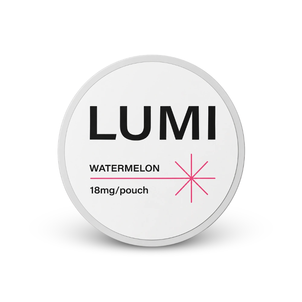 LUMI Watermelon 18mg – nikotin párna doboza