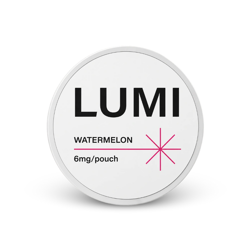 LUMI Watermelon 6mg – nikotin zacskók doboza