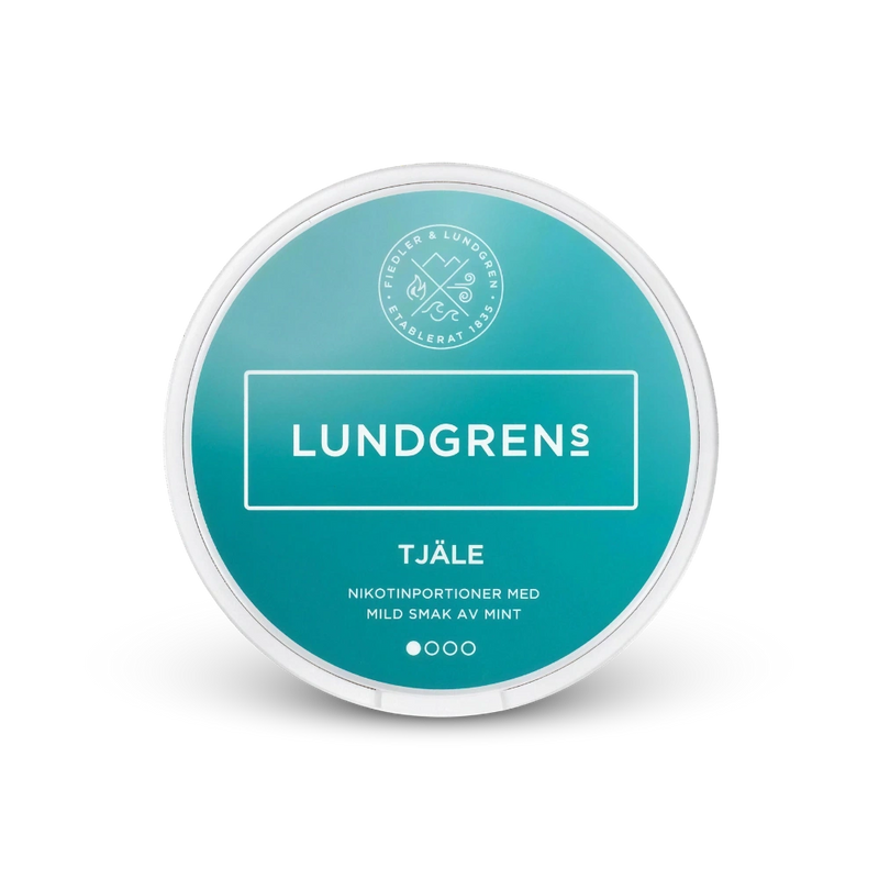 Lundgrens Tjäle – nikotin zsebes doboz