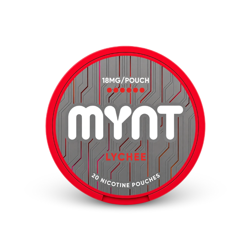 MYNT Lychee Strong – nikotinpárnák doboza