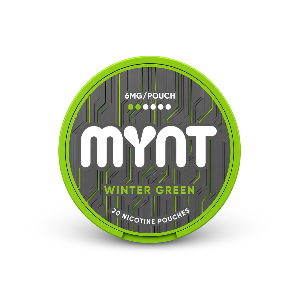 MYNT Winter Green Regular – nikotinpárnák doboza
