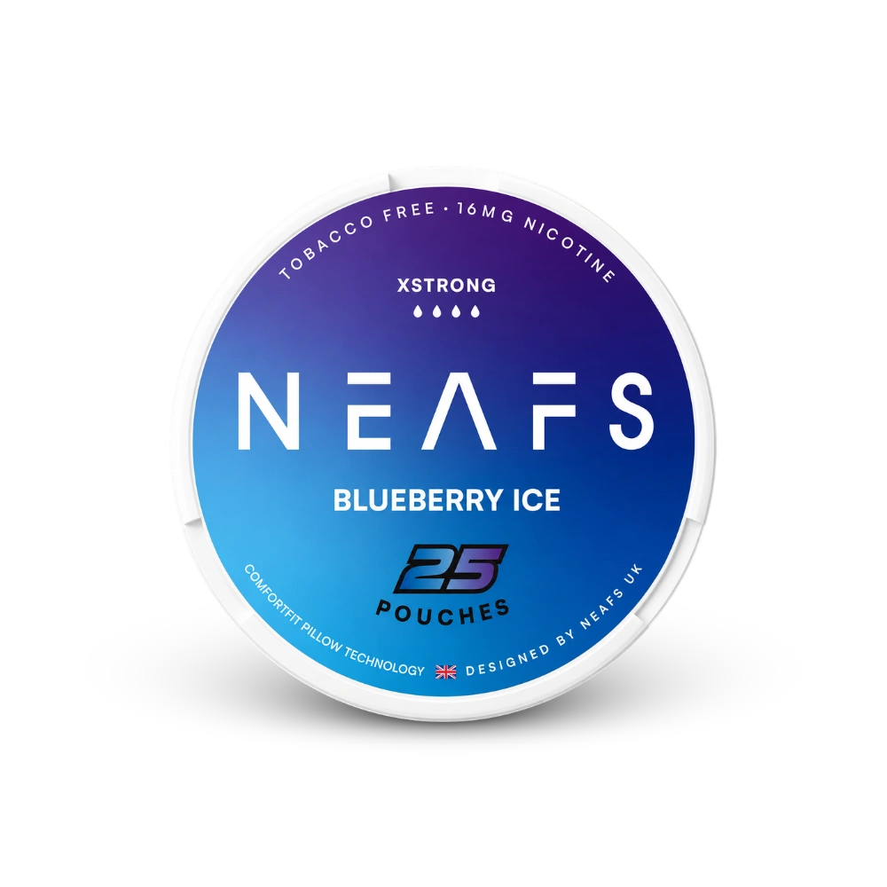 NEAFS Blueberry Ice Extra Strong – nikotinpárnák doboza