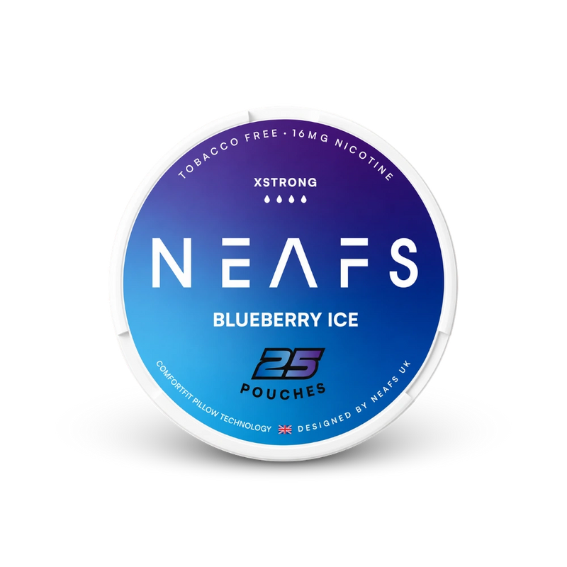 NEAFS Blueberry Ice Extra Strong – nikotinpárnák doboza