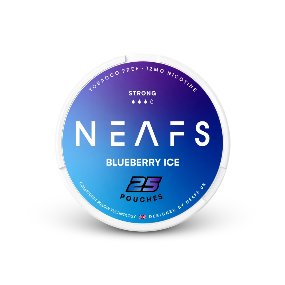 NEAFS Blueberry Ice Strong – nikotinpárnák doboza