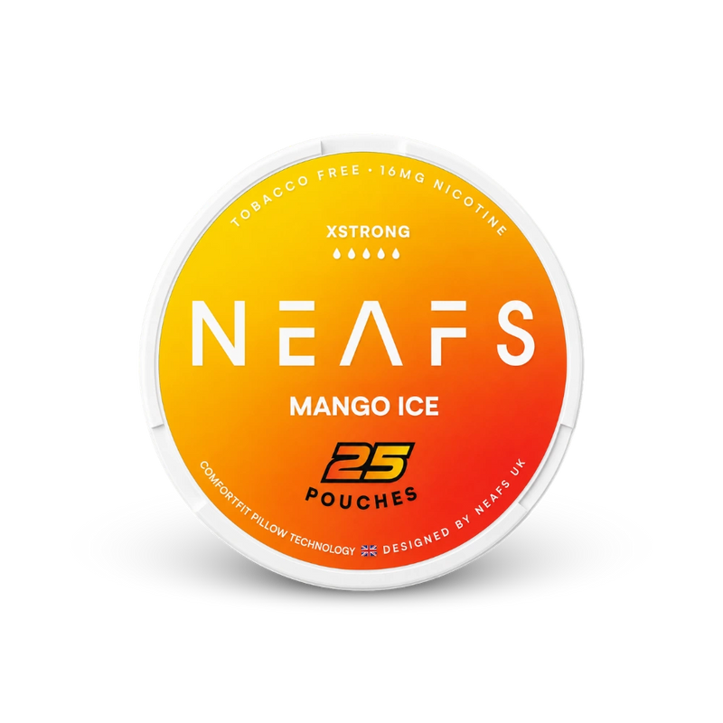 NEAFS Mango Ice Extra Strong – nikotinpárnák doboza