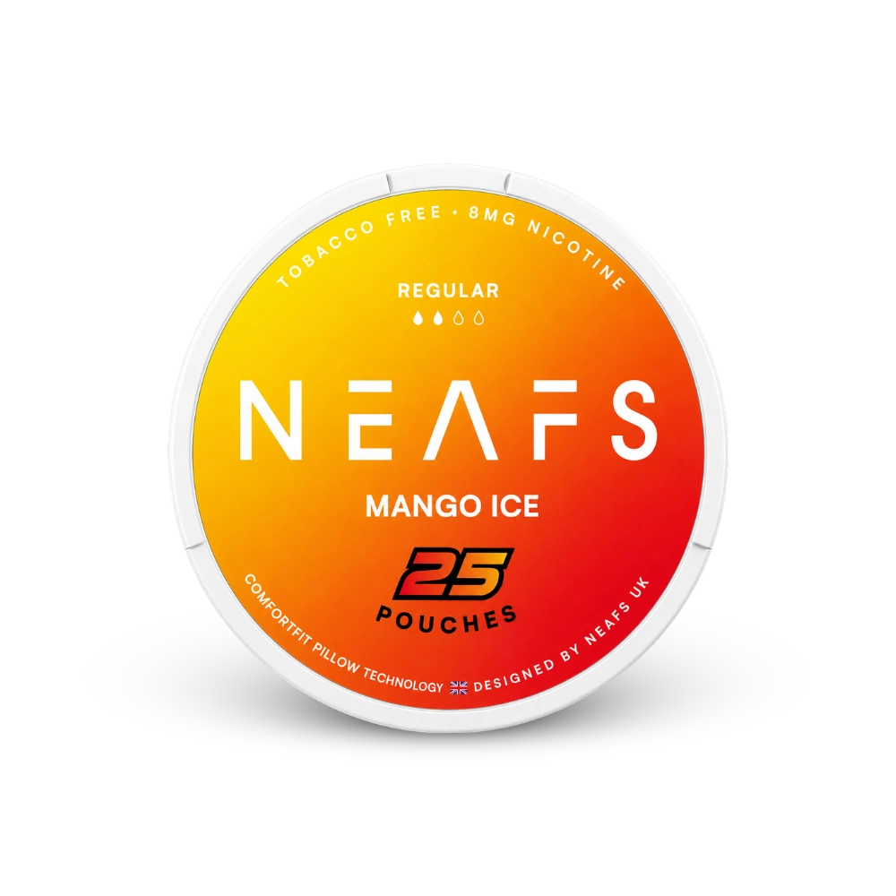 NEAFS Mango Ice Regular – nikotin zacskók doboza