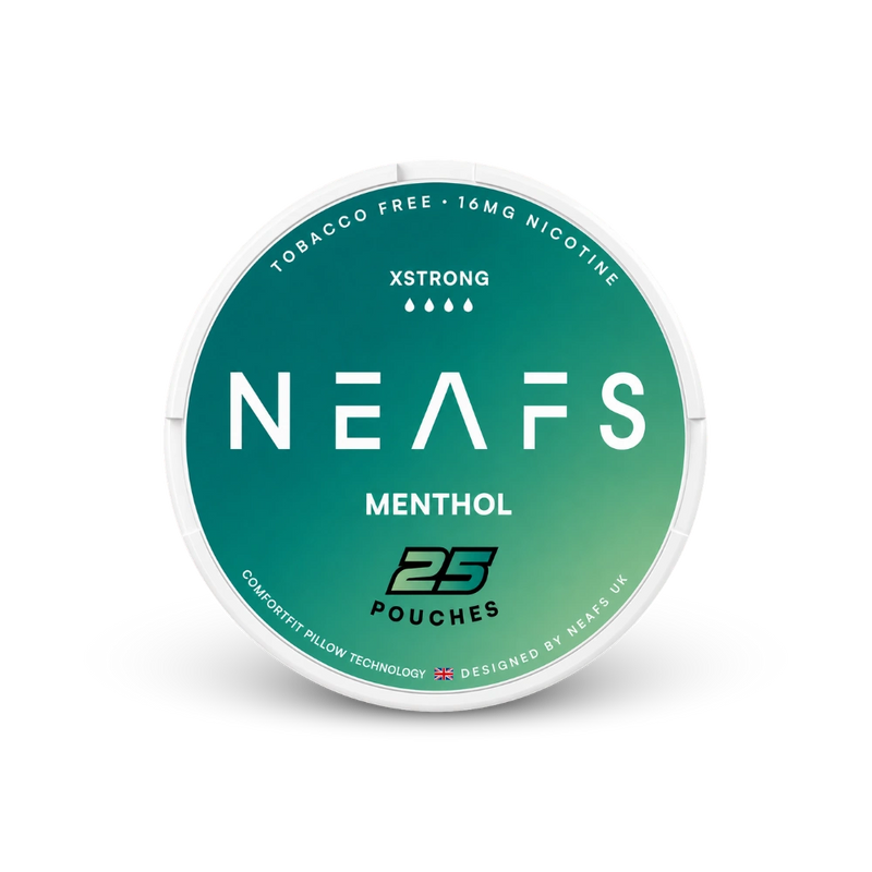NEAFS Menthol Extra Strong – nikotinpárnák doboza