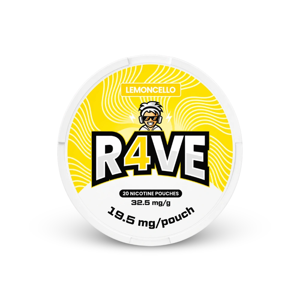 RAVE Lemoncello 32,5mg – nikotinpárnák doboza