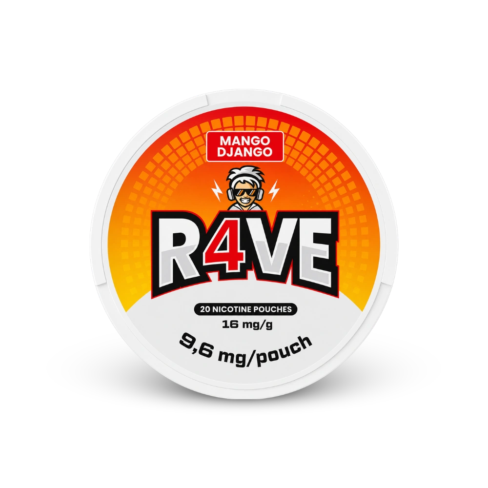 RAVE Mango Django 16MG – nikotintasak doboza