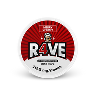 RAVE Merry Cherry 32.5mg – nikotinpárnák doboza