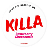 KILLA Strawberry Cheesecake – nikotin tasak doboza