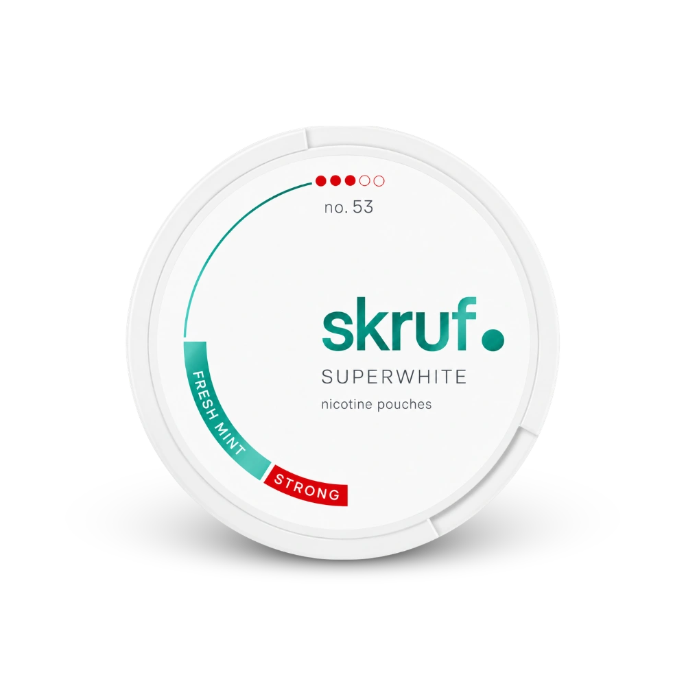 SKRUF Fresh Mint S3 – nikotin tasakok doboze
