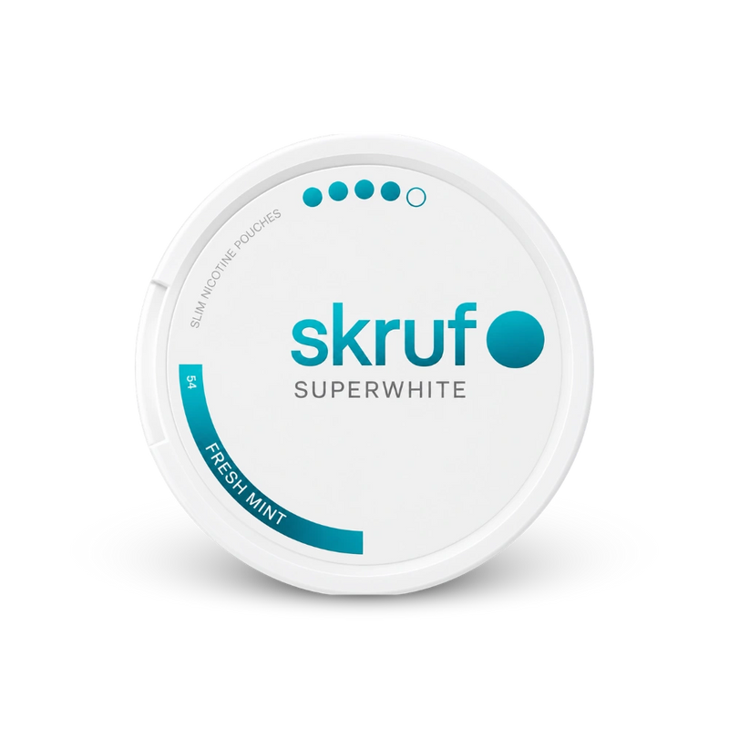 SKRUF Fresh Mint S4 – nikotin zacskók doboza