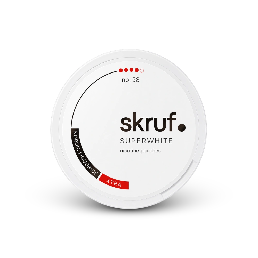 SKRUF Nordic Liqourice S4 – nikotinpárnák doboza