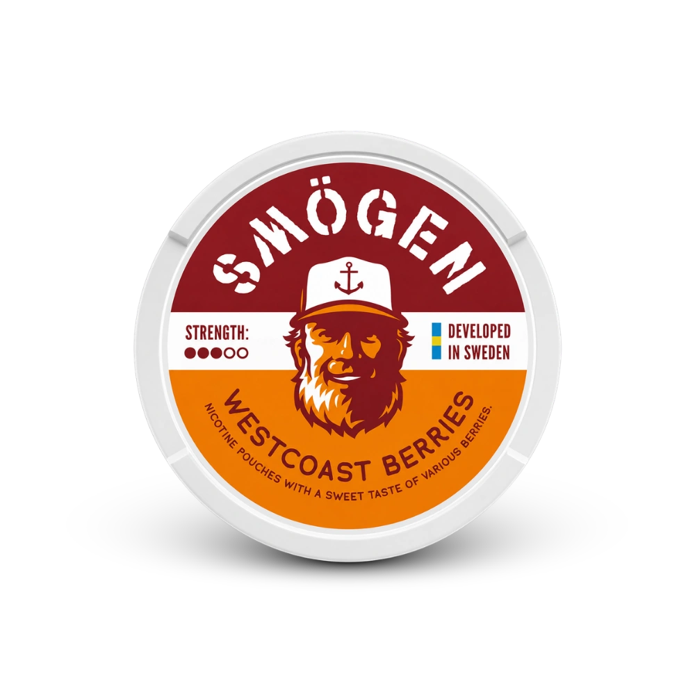 Smögen Westcoast Berries – nikotinpárnák doboza
