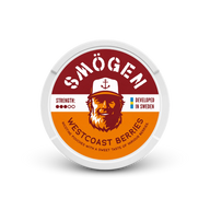 Smögen Westcoast Berries – nikotinpárnák doboza